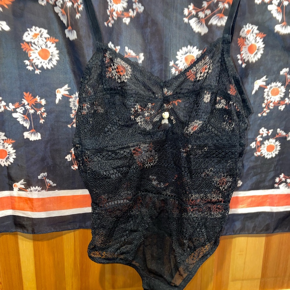 Black Lace Bodysuit